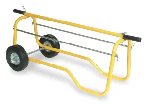 Wire Tote, Wheeled, Capacity 120 Lb