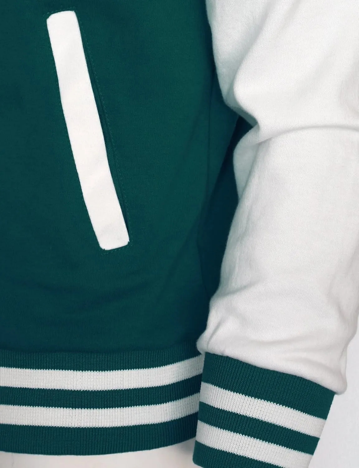 Women's Baseball Jacket Varsity Cotton Letterman Jackets