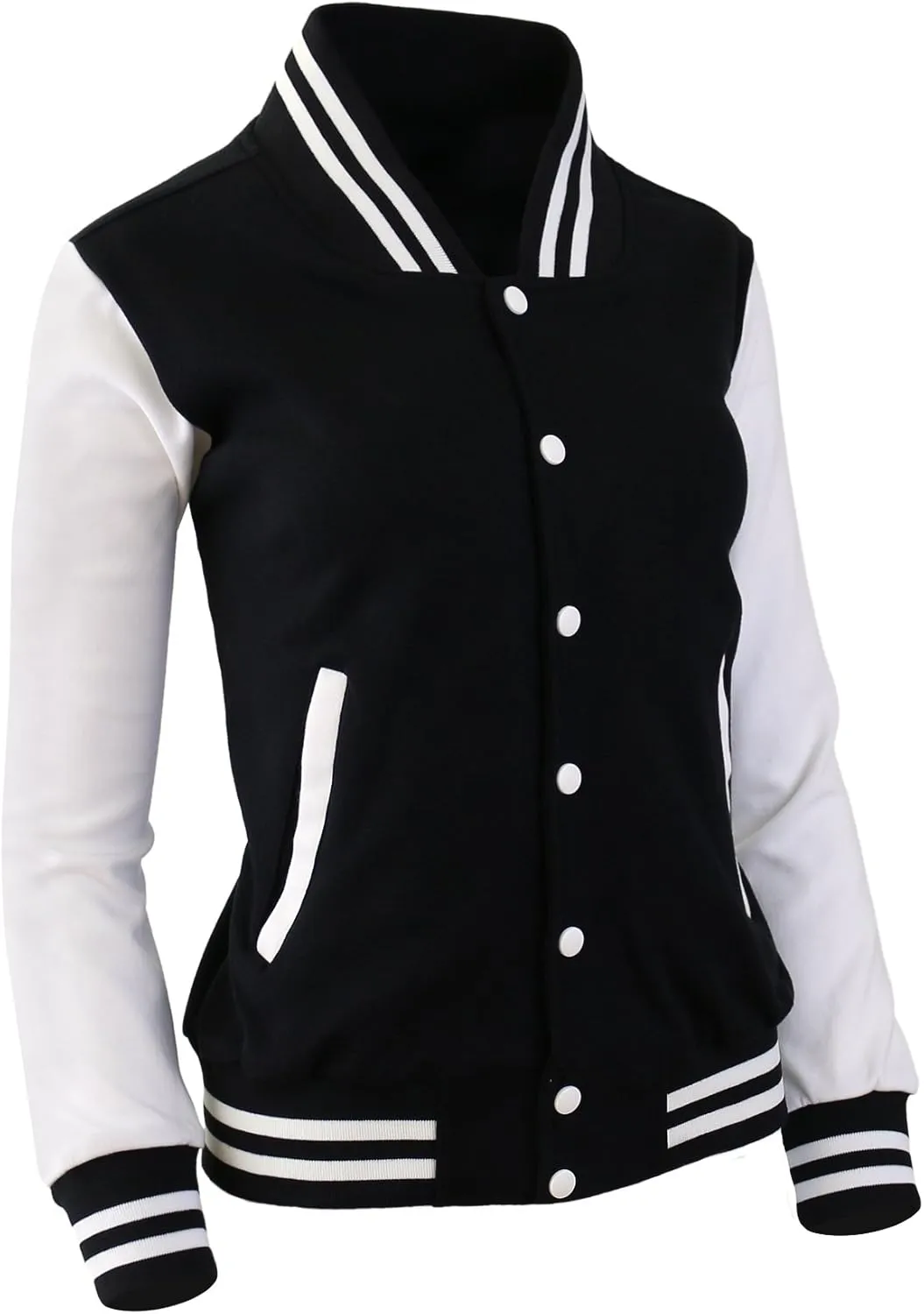 Women's Baseball Jacket Varsity Cotton Letterman Jackets