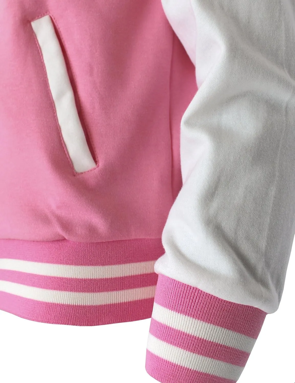 Women's Baseball Jacket Varsity Cotton Letterman Jackets