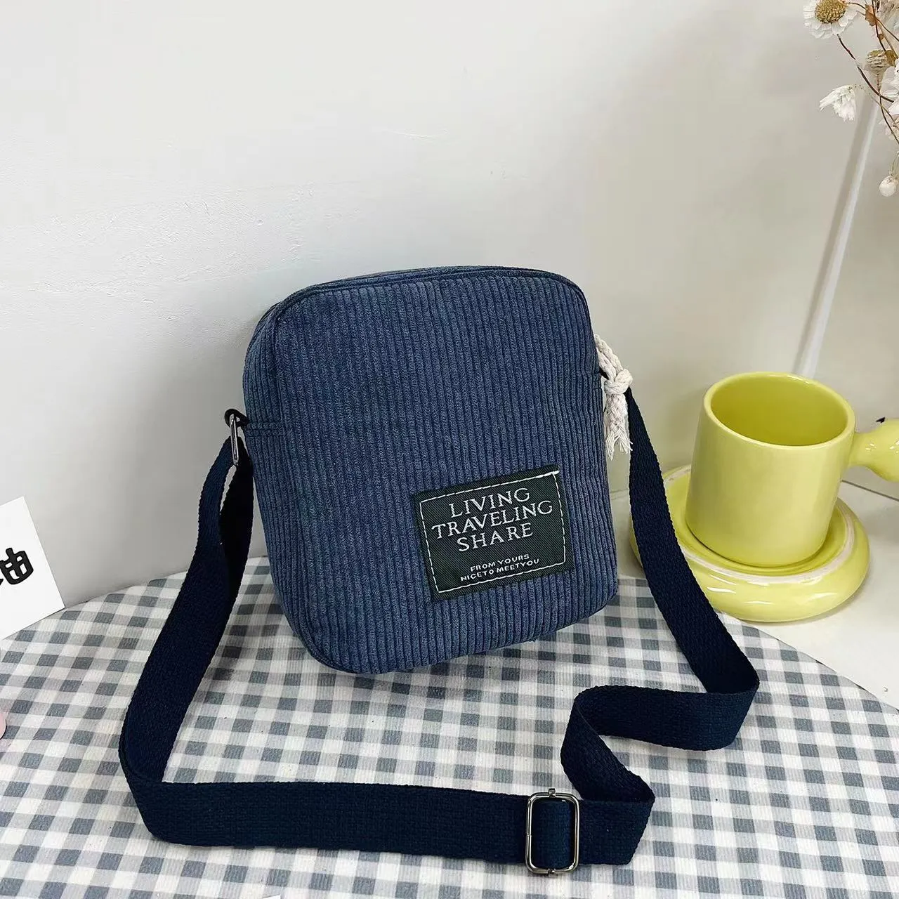 Women's Corduroy Retro Easy Matching Mini Cloth Crossbody Bags