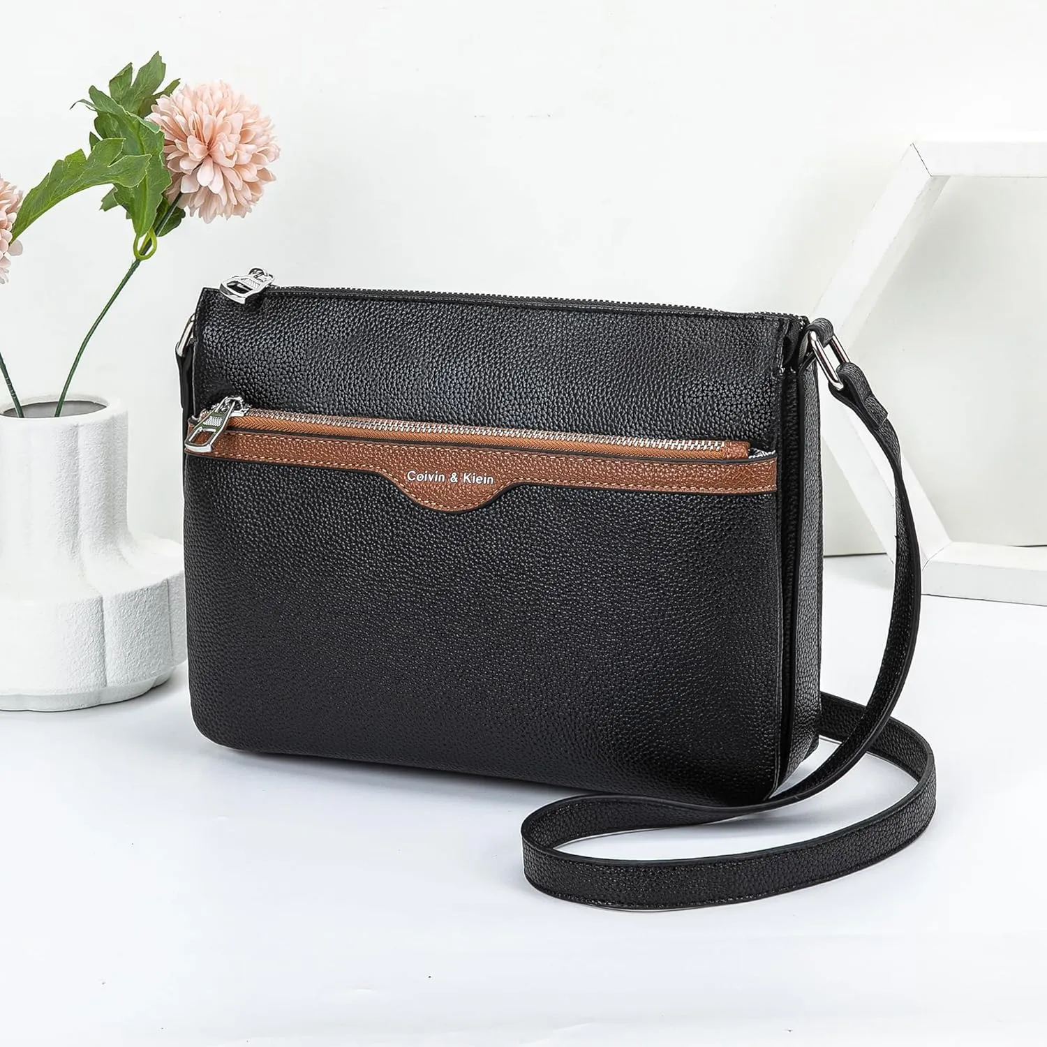 Women's Crossbody Hand Bags Leather, Designer Crossbody Bags For Women,Leather Crossbody Purses For Women