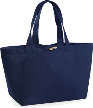Women's Earthaware Organic Marina Tote (W850)-Ladies Shoulder Bag - French Navy