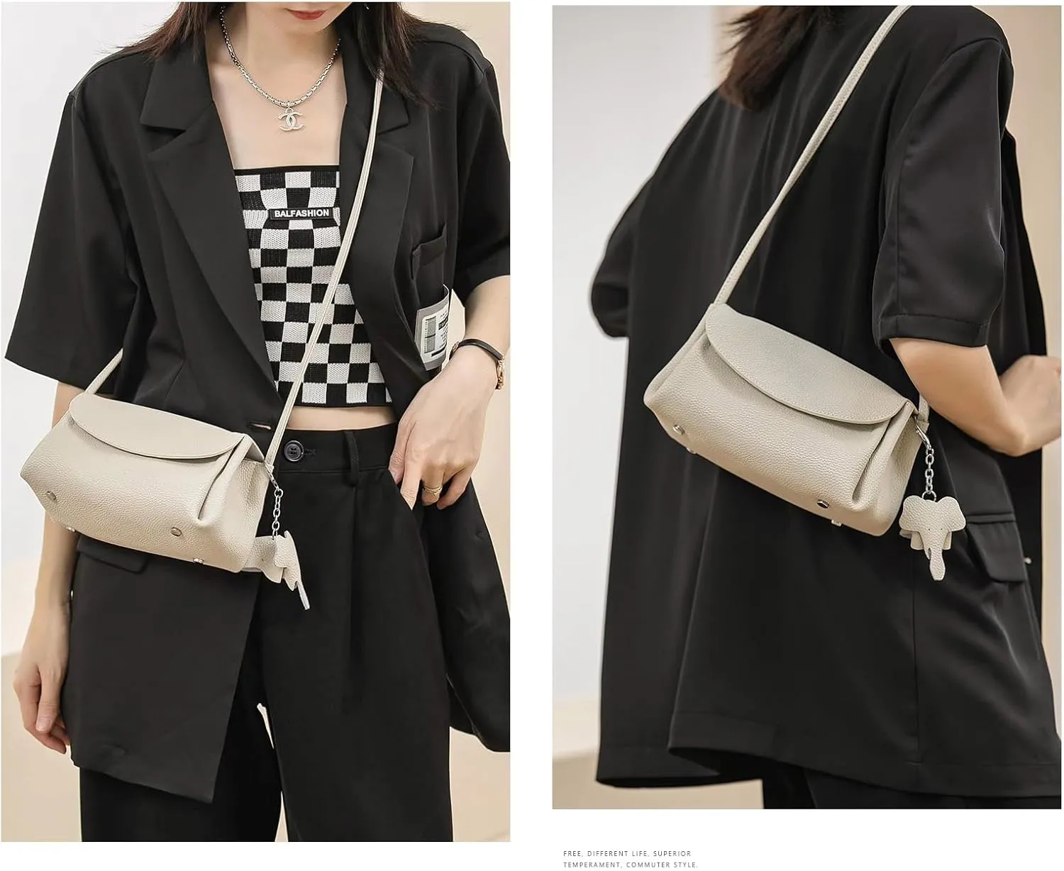 Womens Genuine Leather Crossbody Bags Shoulder Handbags for Women