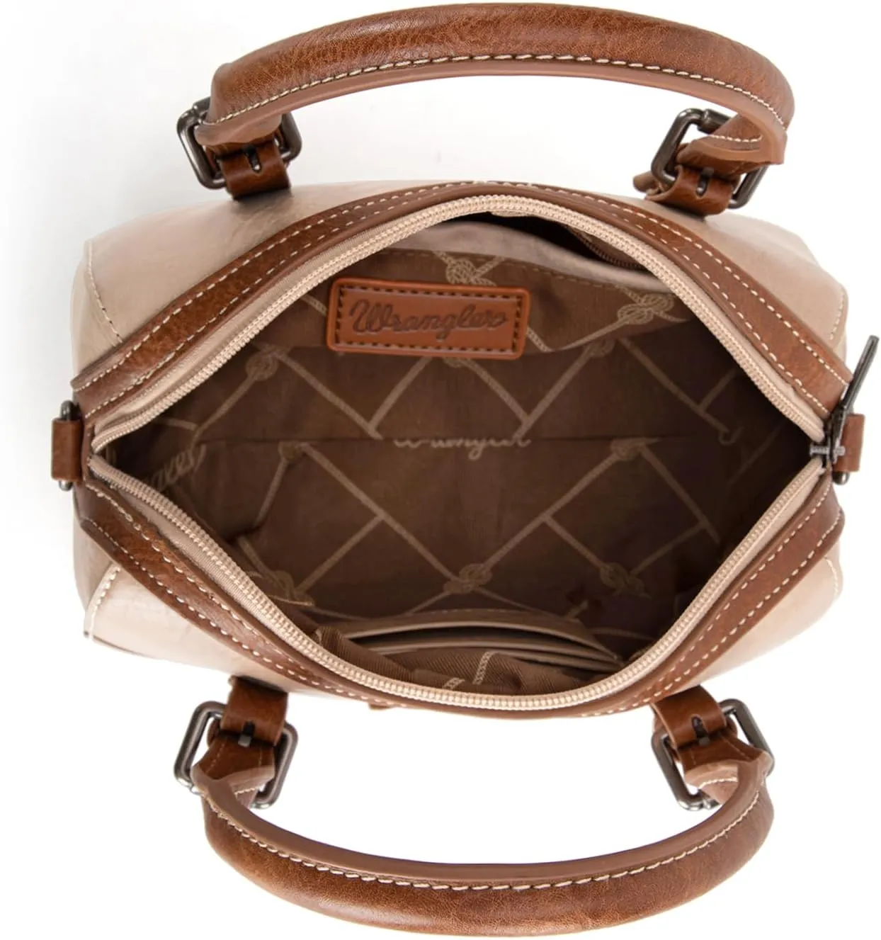 Wrangler Satchel Bags for Women Top-Handle Handbags Cute Crossbody Purses with Strap