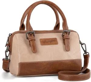 Wrangler Satchel Bags for Women Top-Handle Handbags Cute Crossbody Purses with Strap