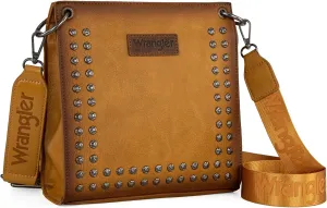 Wrangler Tote Shoulder Purse for Women Western Solid Vintage Satchel Crossbody Bag