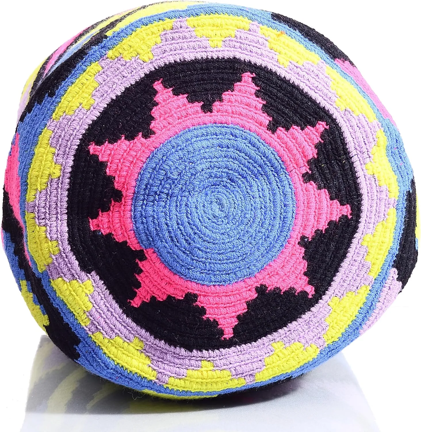 WYOU Designer Collection Hobo Bag Wayuu Crochet, Large