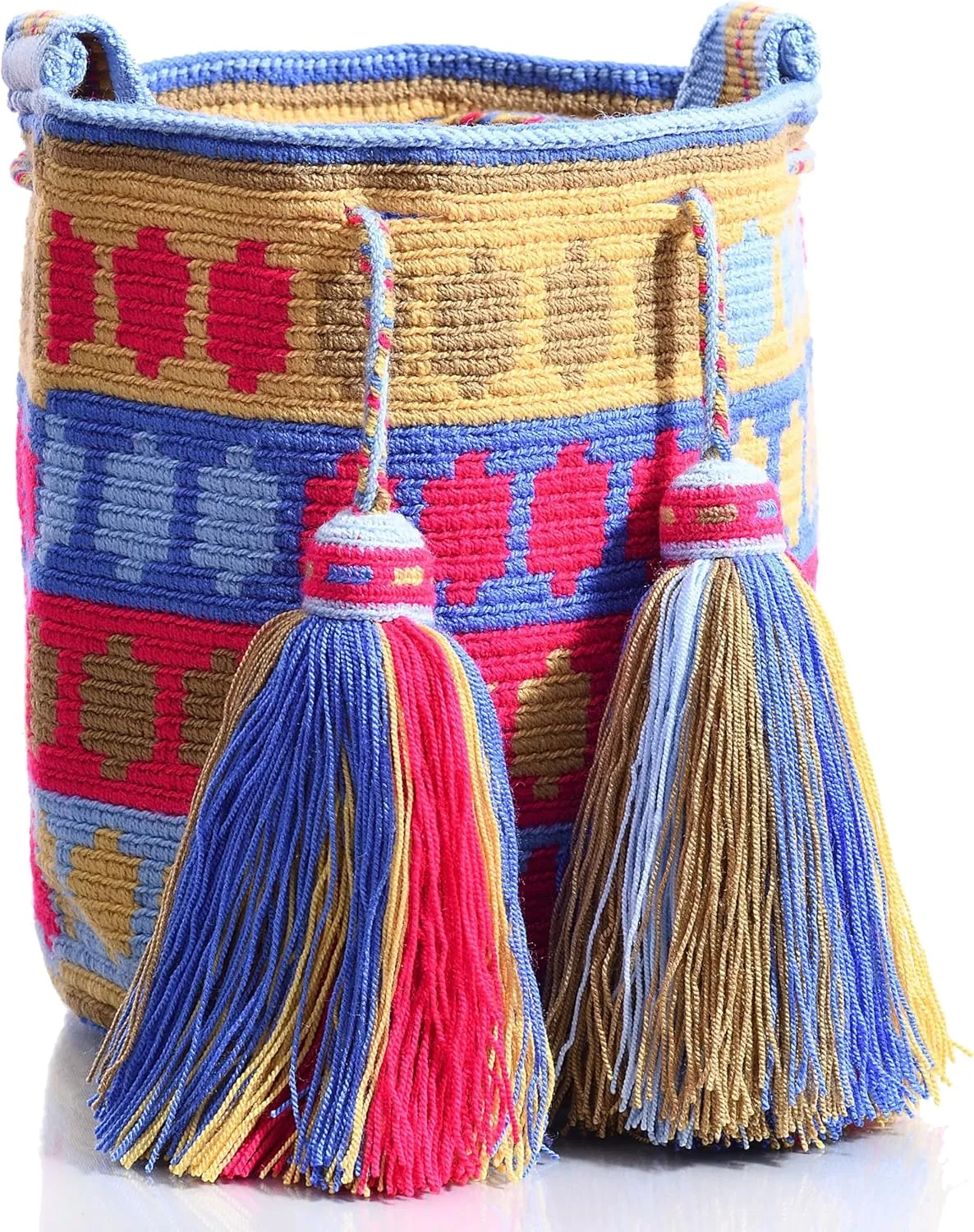 WYOU Designer Collection Hobo Bag Wayuu Crochet, Medium