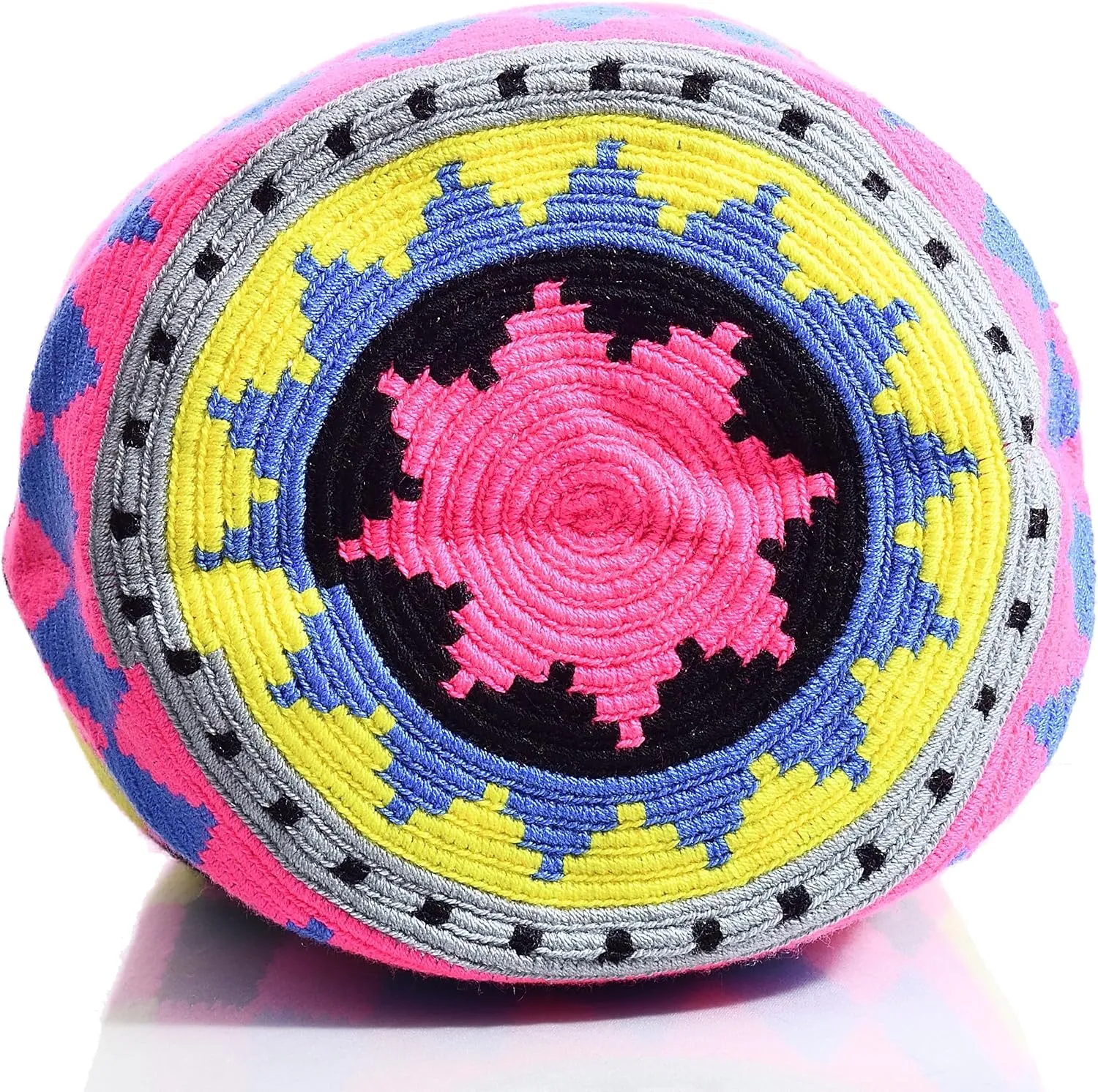 WYOU Designer Collection Wayuu Bag Crochet, Large