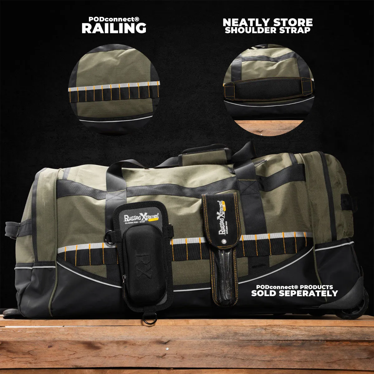 XL WHEELED TRANSIT BAG