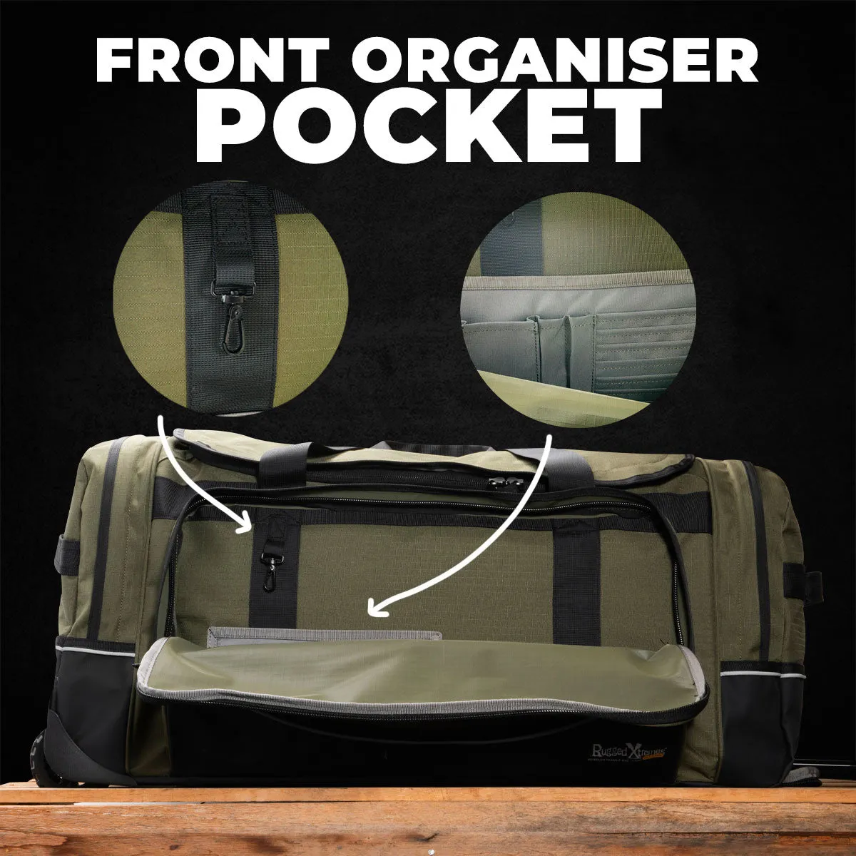 XL WHEELED TRANSIT BAG