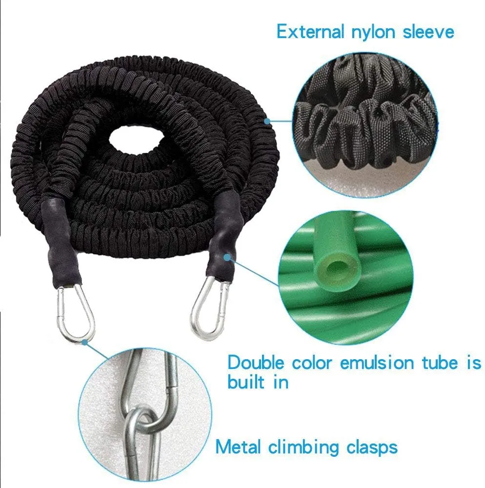 YNXing Resistance Training Rope Explosive Force Bounce Physical Training Resistance Rope Improving Speed, Stamina and Strength