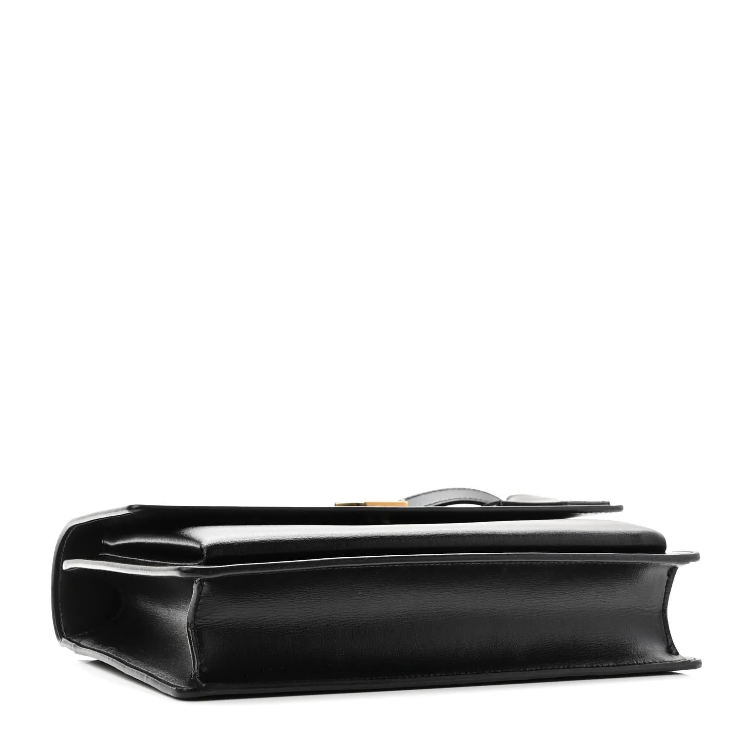 Yves Saint Laurent Black Leather Sunset Chain Bag