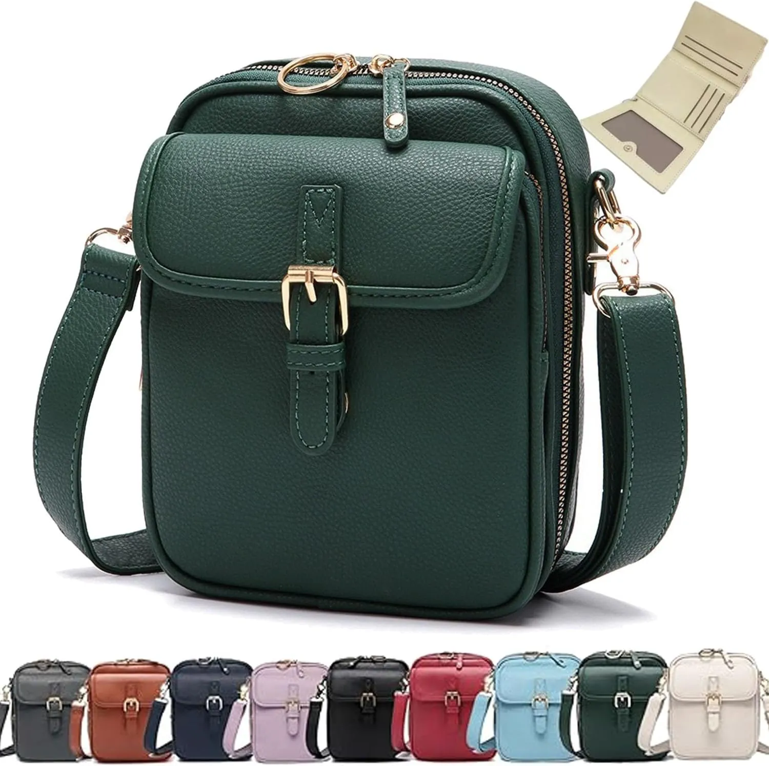 Zealburst 5 Crossbody Leather Bag,Collaboraten1 Urvashi Tojoyride Forcipower Collaboration Crossbody Anti Theft Leather Bag